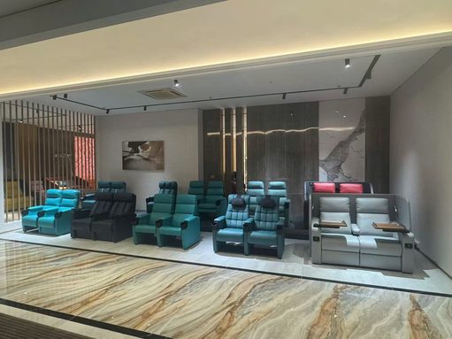 VIP seating showroom